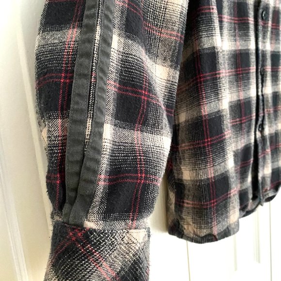 Vintage Darring USA Men's Flannel Plaid Button Down Shirt Size L 100% Cotton - Picture 5 of 10